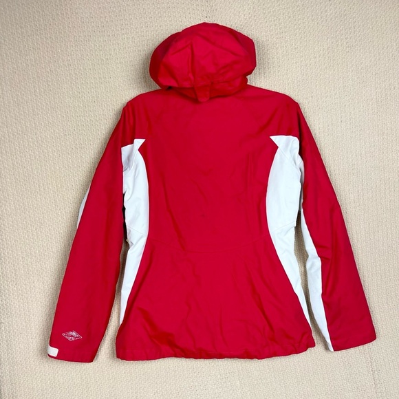 Columbia Women's Red and White Jacket Size Medium - Picture 2 of 11